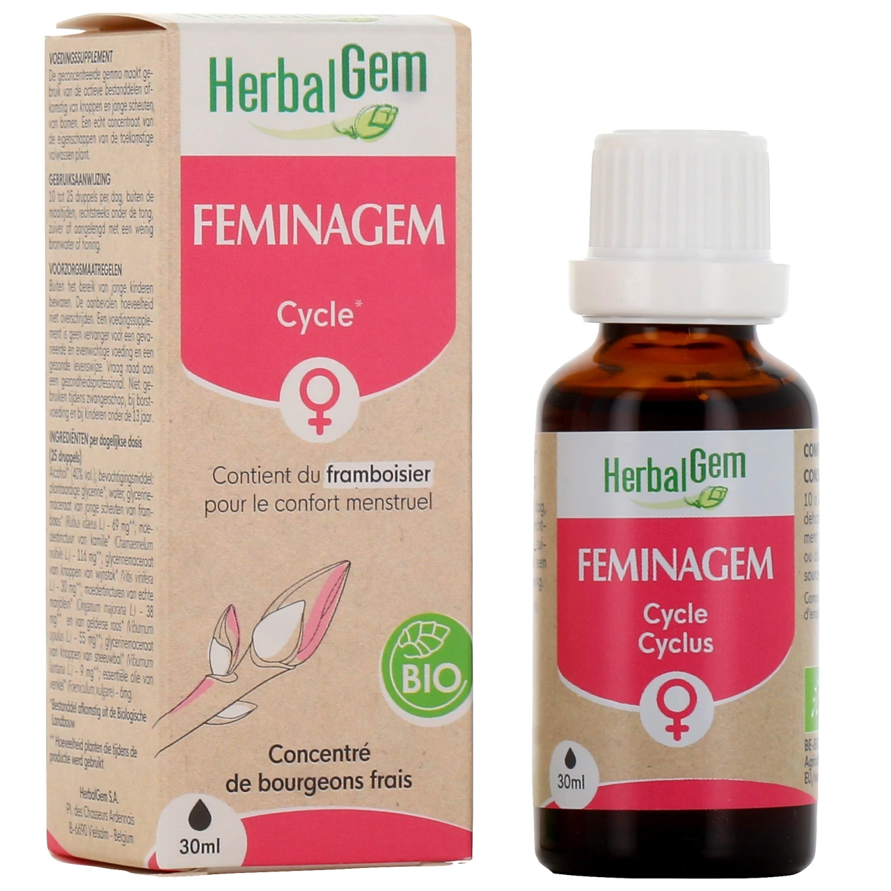 Herbalgem Feminagem Cycle Bio - Vue 2
