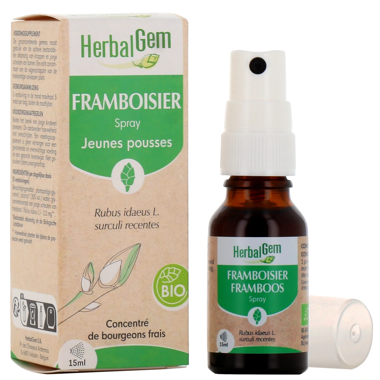 Herbalgem Framboisier Bio - Vue 4