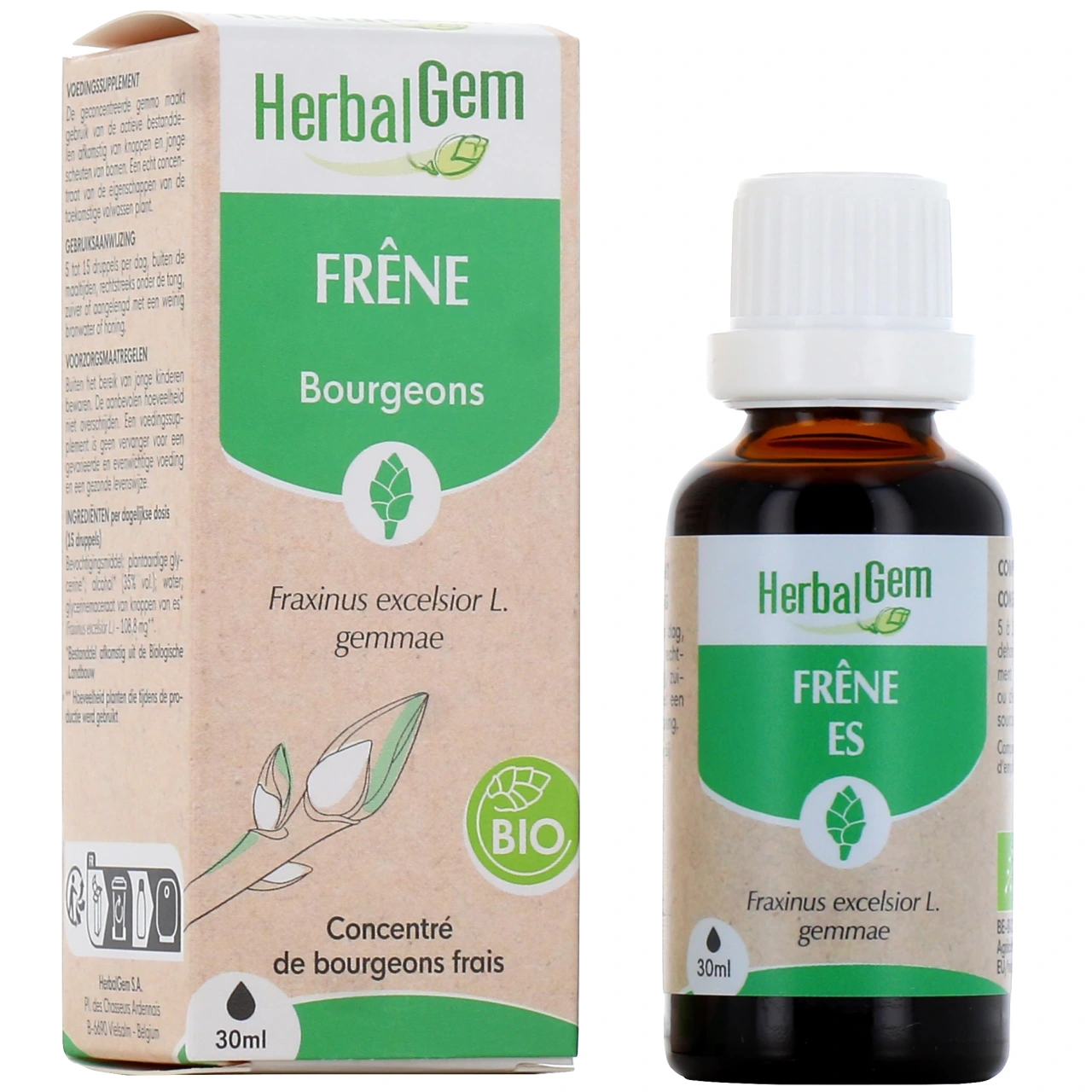 Herbalgem Frêne Bio - Herbalgem