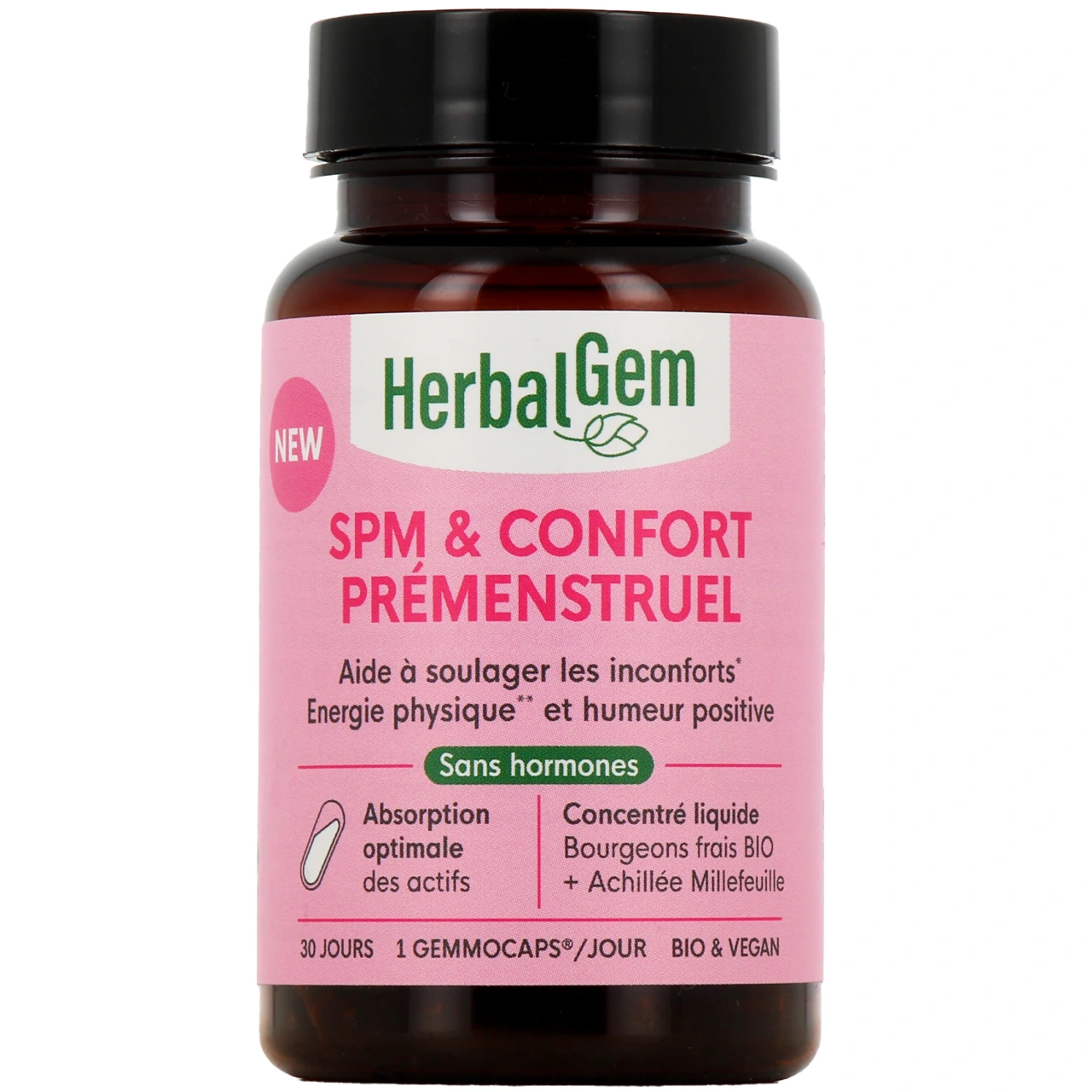 Herbalgem Gemmocaps SPM et Confort Prémenstruel - Herbalgem