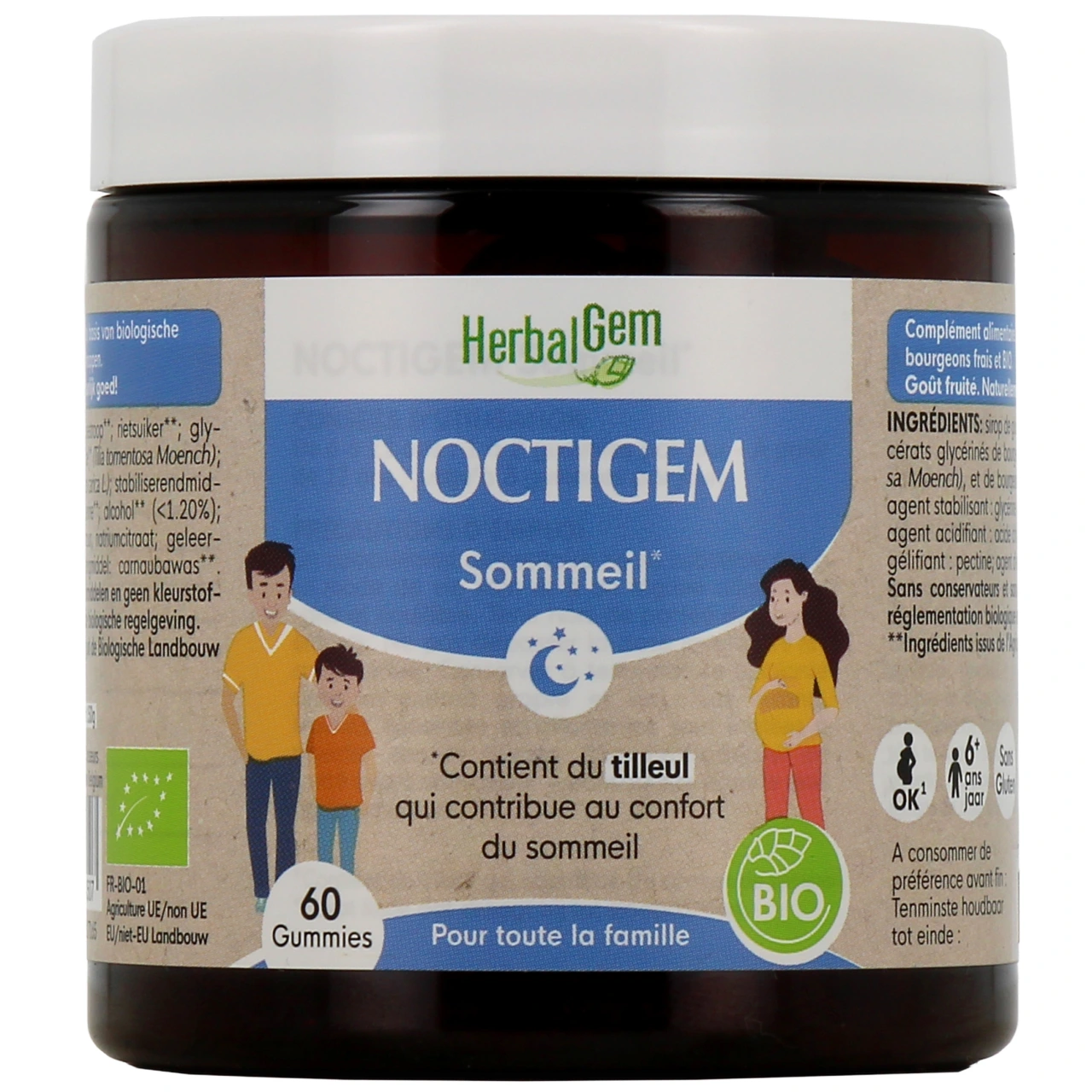 Herbalgem Noctigem Sommeil Bio - Herbalgem