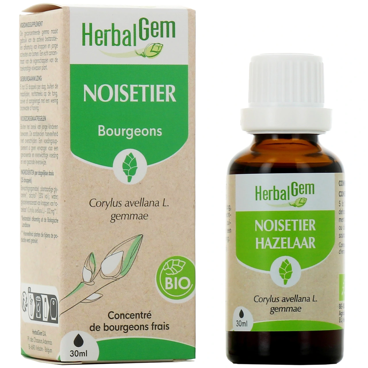 Herbalgem Noisetier Bio - Herbalgem