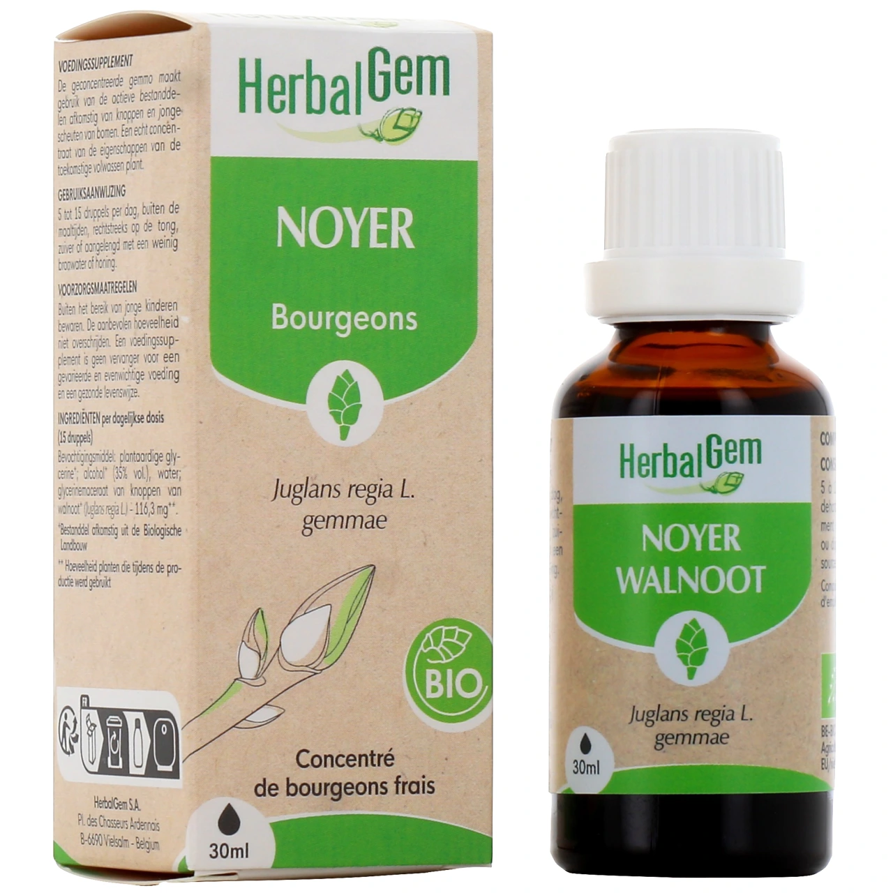 Herbalgem Noyer Bio - Herbalgem
