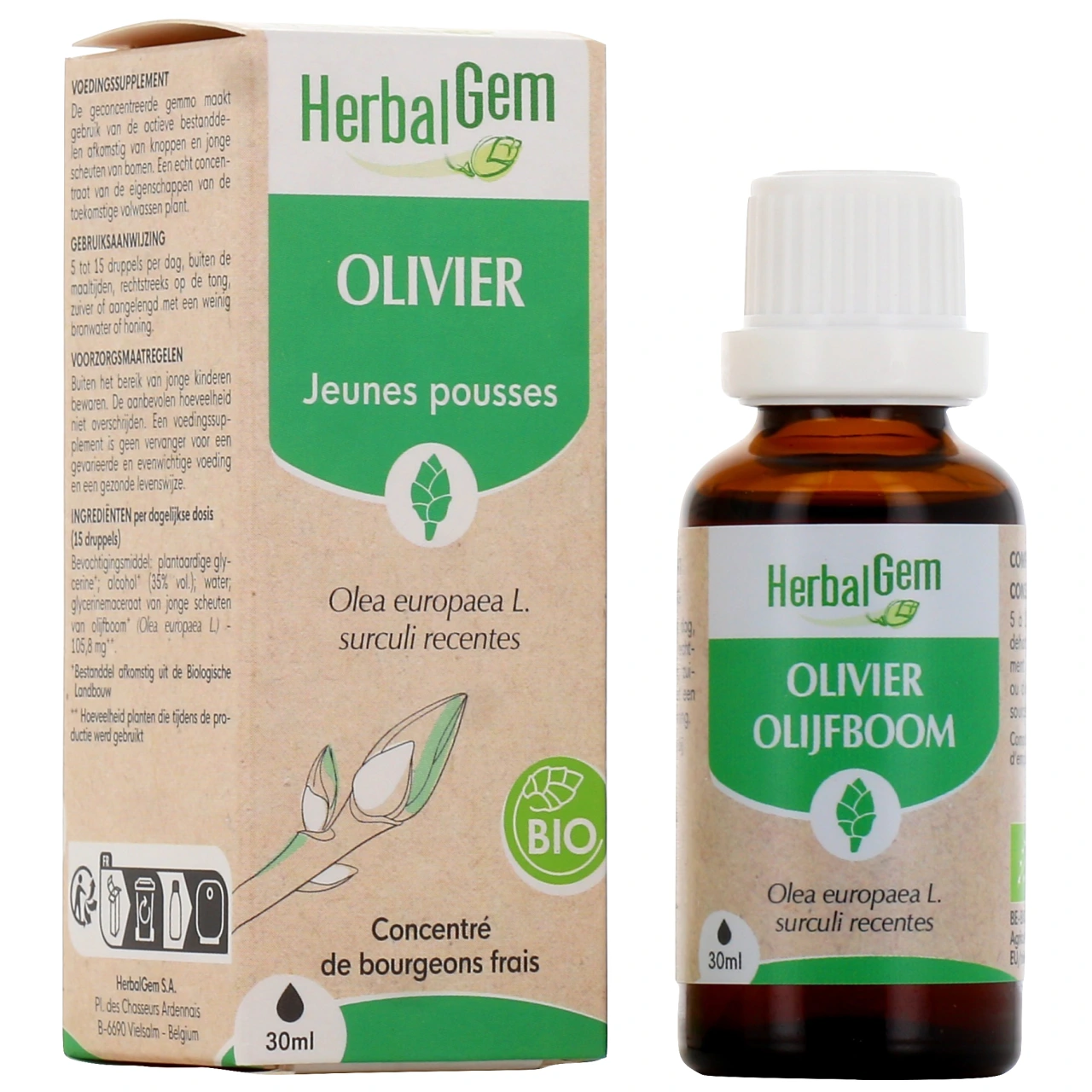 Herbalgem Olivier Bio - Herbalgem