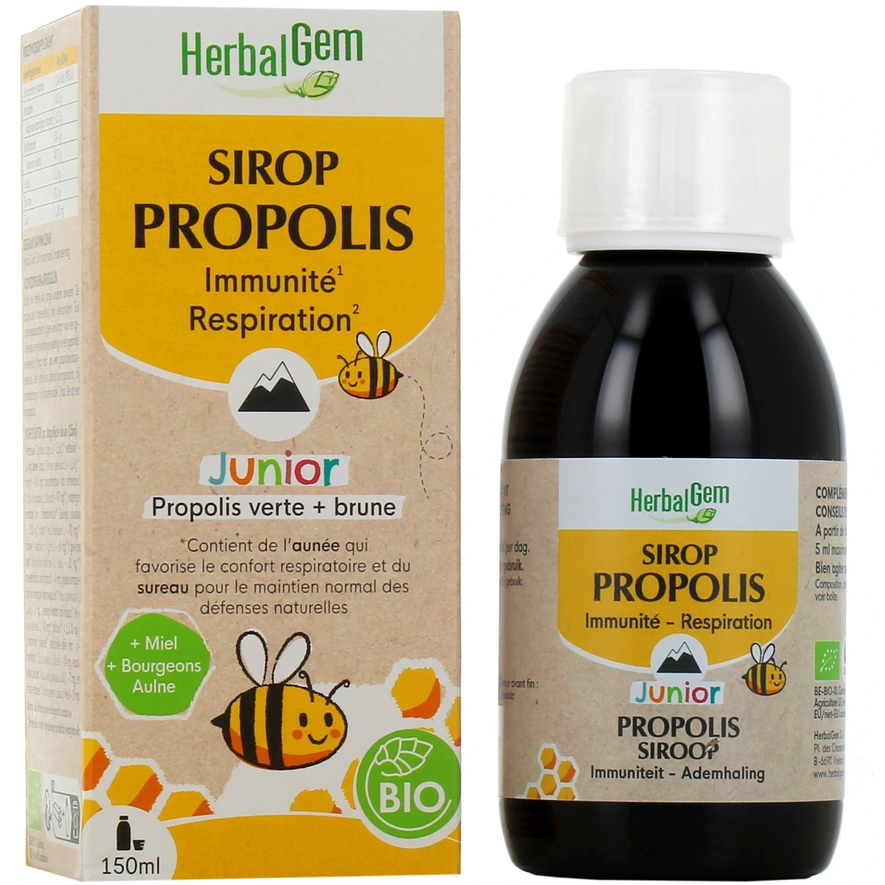 Herbalgem Propolis Junior Bio Sirop - Herbalgem