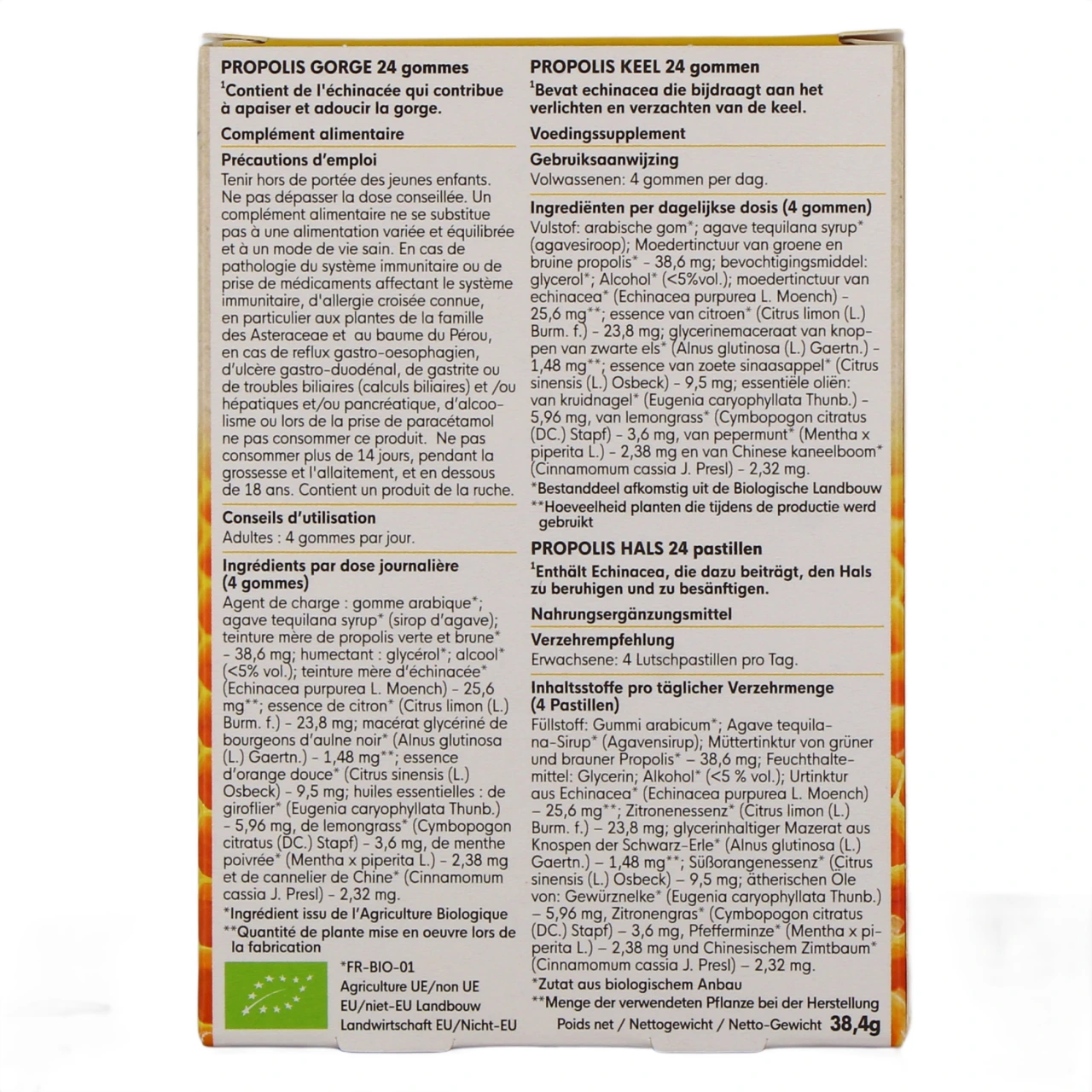 Herbalgem Propolis Large Spectre Gommes Bio - Vue 3