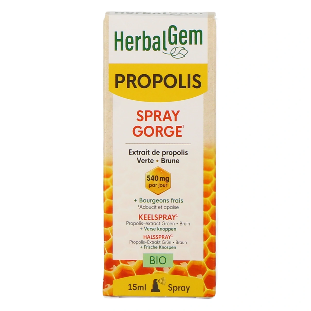 Herbalgem Propolis Large Spectre Gorge Bio - Vue 5
