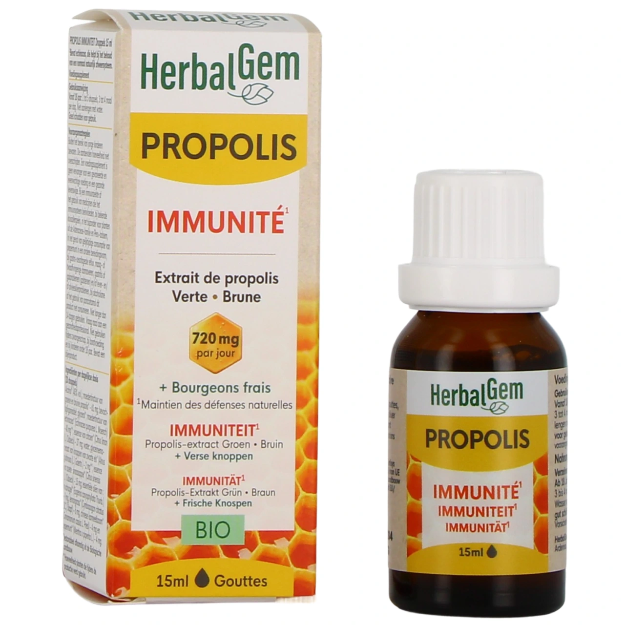 Herbalgem Propolis Large Spectre Gorge Bio - Herbalgem