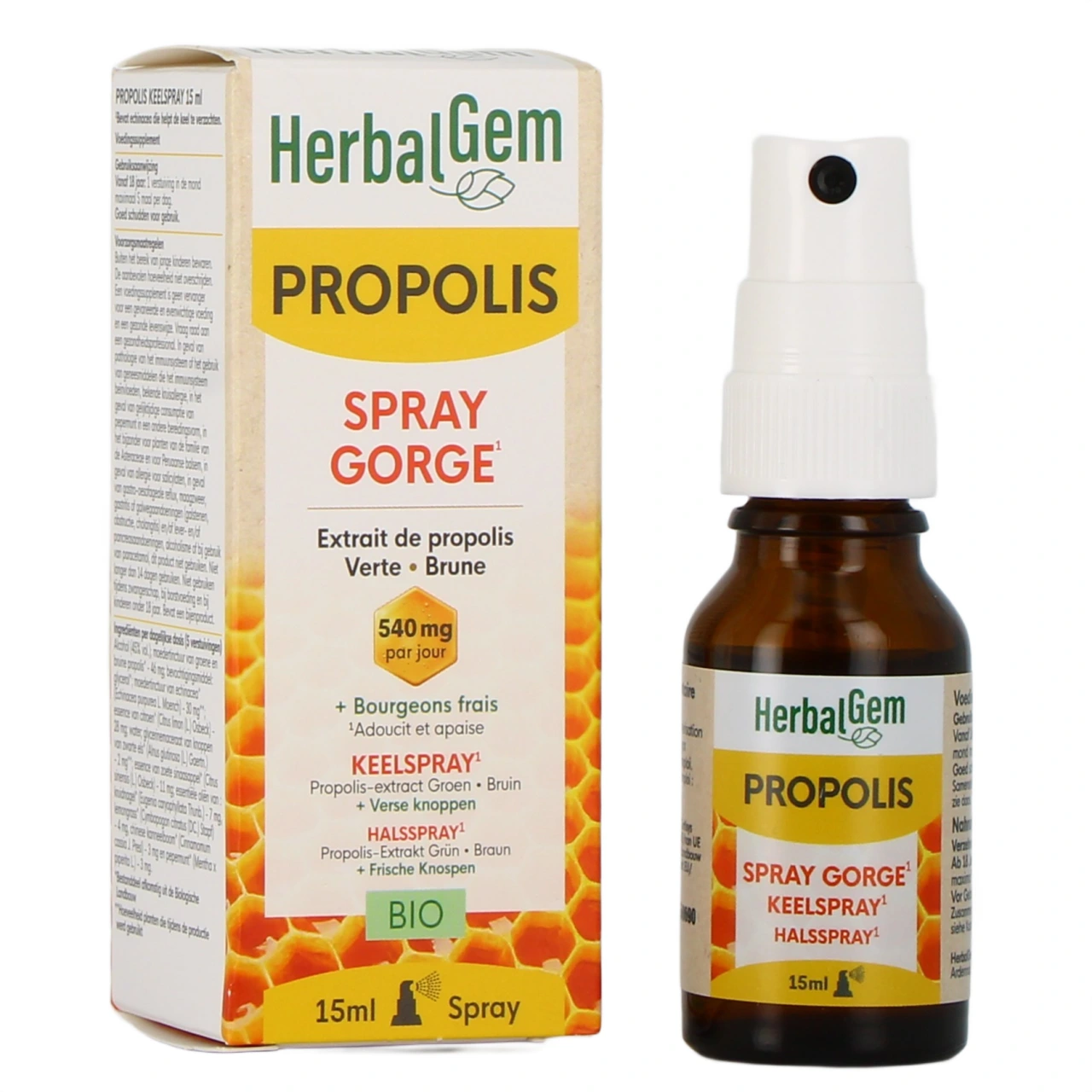 Herbalgem Propolis Large Spectre Gorge Bio - Vue 4