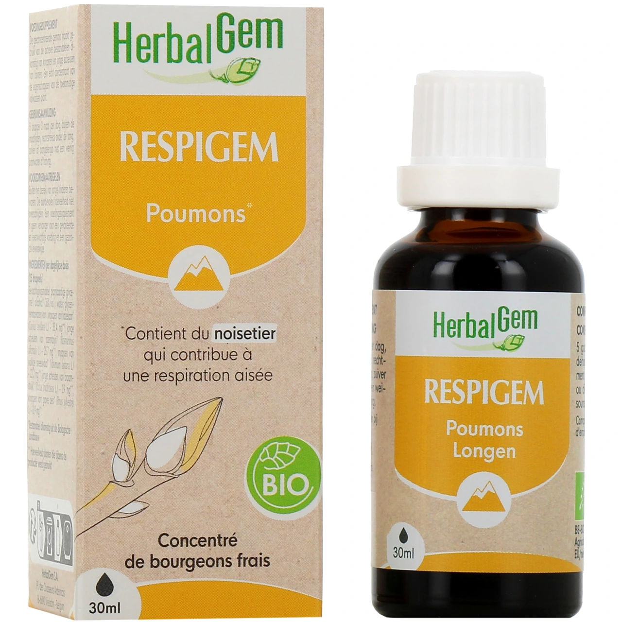 Herbalgem Respigem Poumons Bio - Vue 2