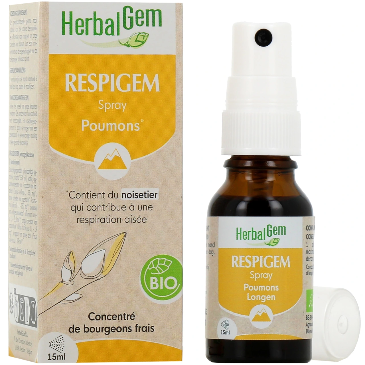 Herbalgem Respigem Poumons Bio - Herbalgem