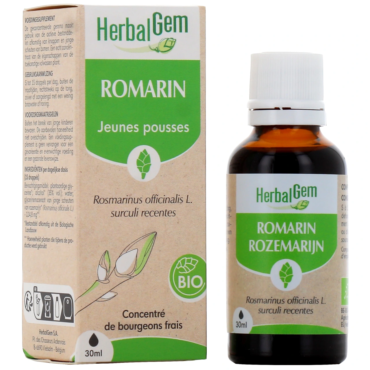 Herbalgem Romarin Bio - Herbalgem