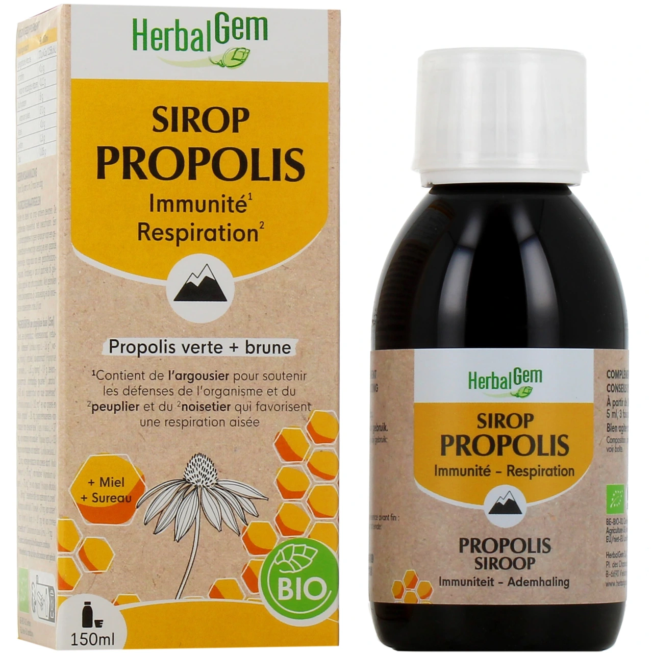 Herbalgem Sirop Propolis Bio - Herbalgem