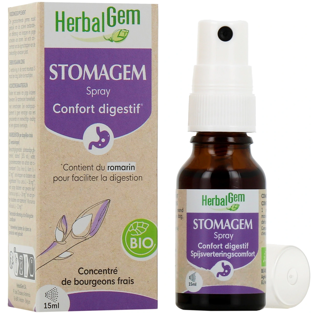 Herbalgem Stomagem Confort Digestif Bio - Vue 7