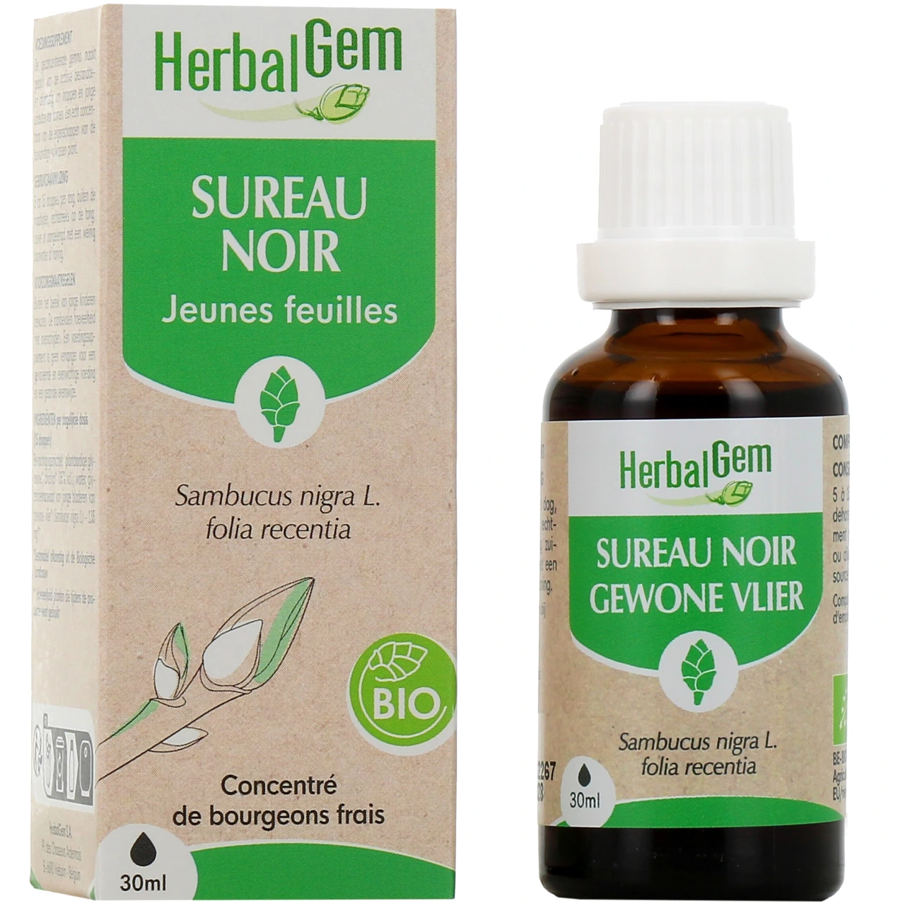 Herbalgem Sureau Noir Bio - Herbalgem