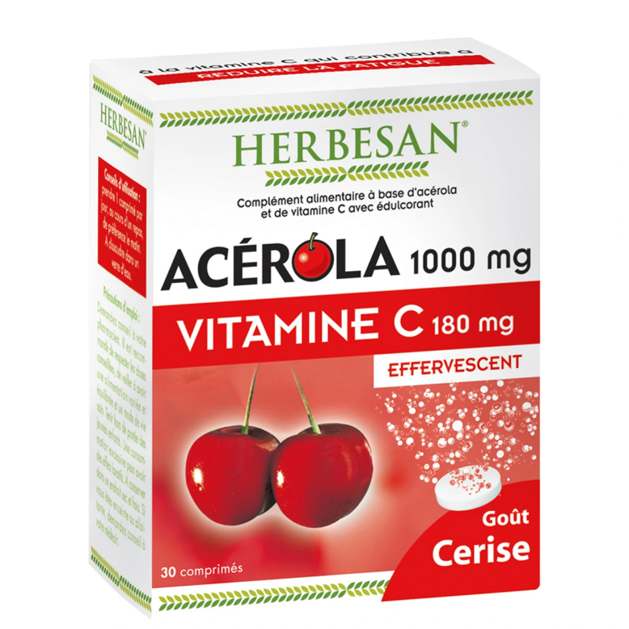 Herbesan Acérola Vitamine C Effervescent - Vue 3