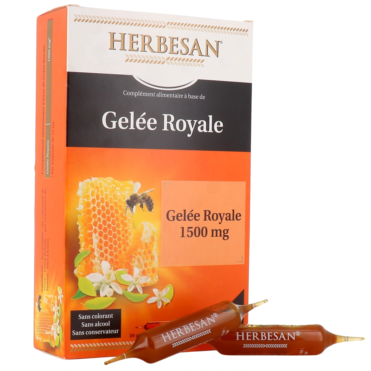 Herbesan Gelée Royale 1500 mg - Vue 4