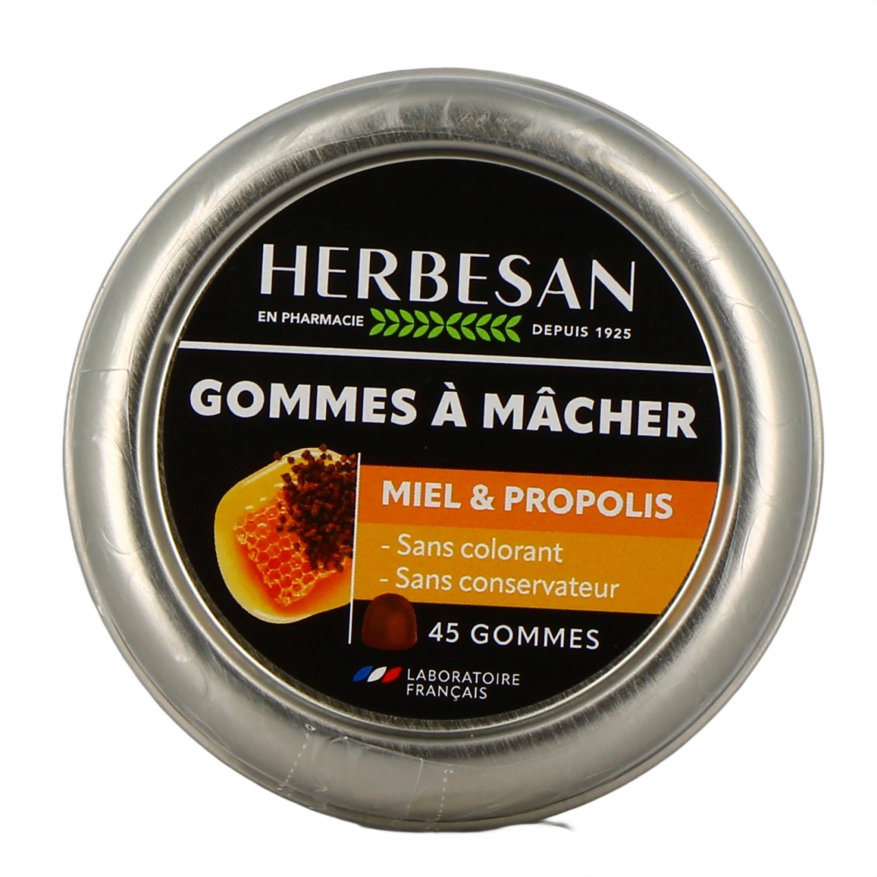 Herbesan Gommes à Mâcher Miel Propolis - Herbesan