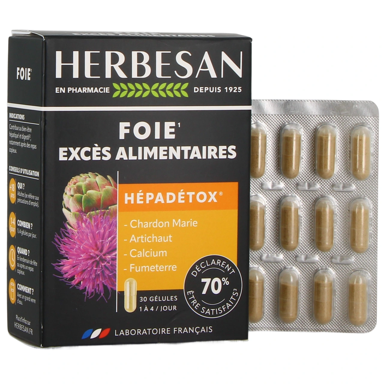 Herbesan Hépadétox Foie - Herbesan