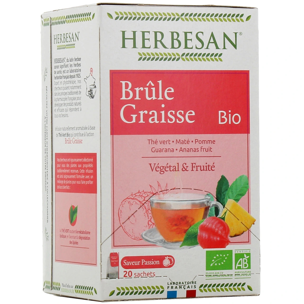 Herbesan Infusion Bio Brûle-Graisse - Vue 4