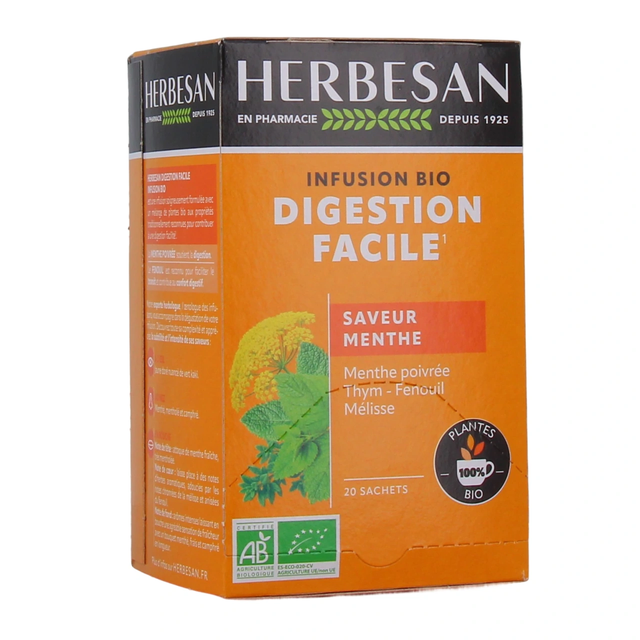 Herbesan Infusion Bio Digestion Facile - Herbesan
