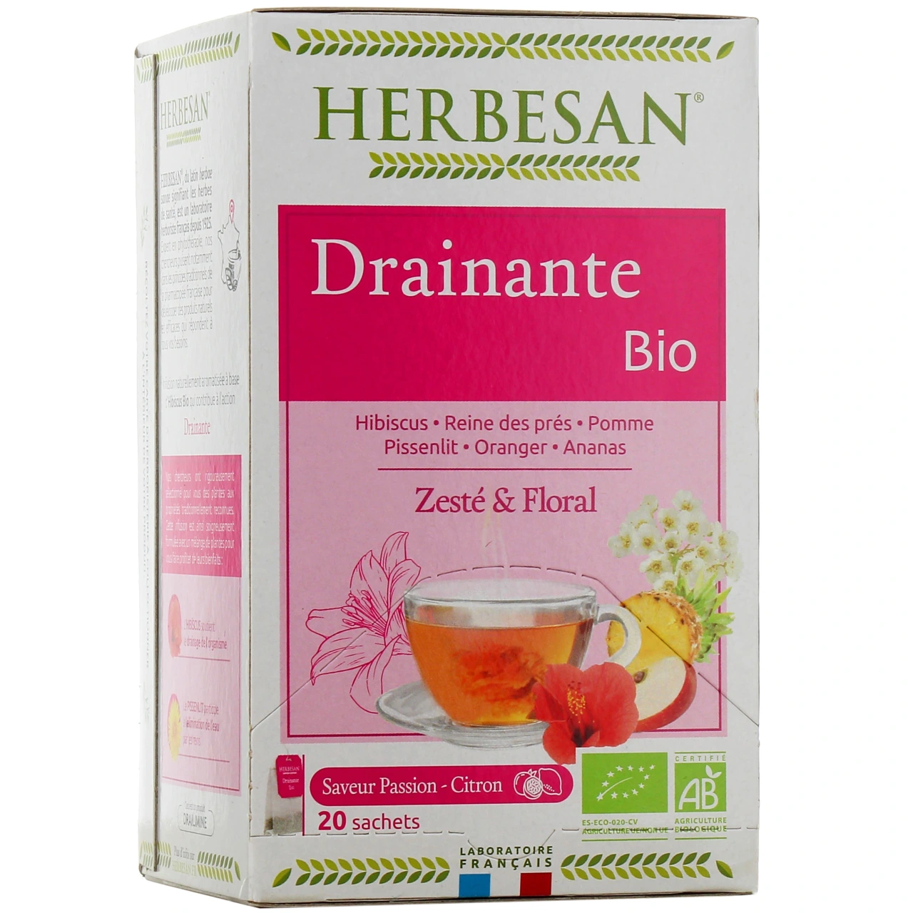 Herbesan Infusion Bio Drainante - Vue 4