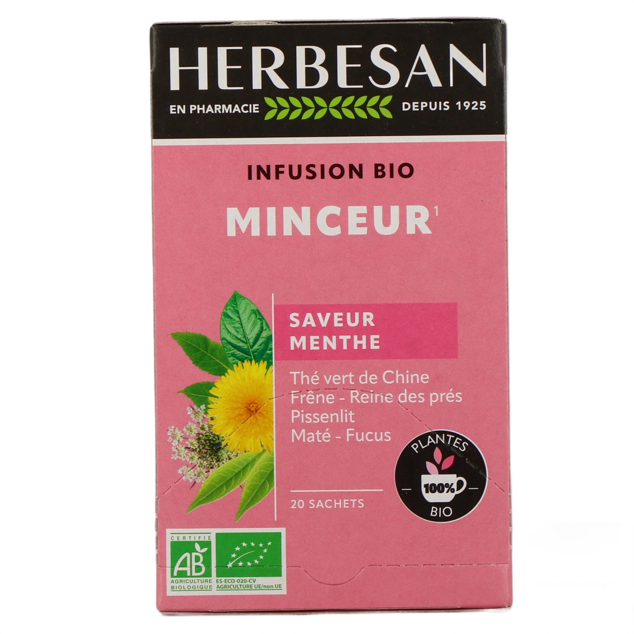 Herbesan Infusion Bio Minceur - Vue 2