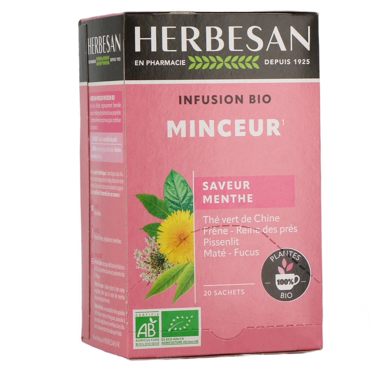 Herbesan Infusion Bio Minceur - Herbesan