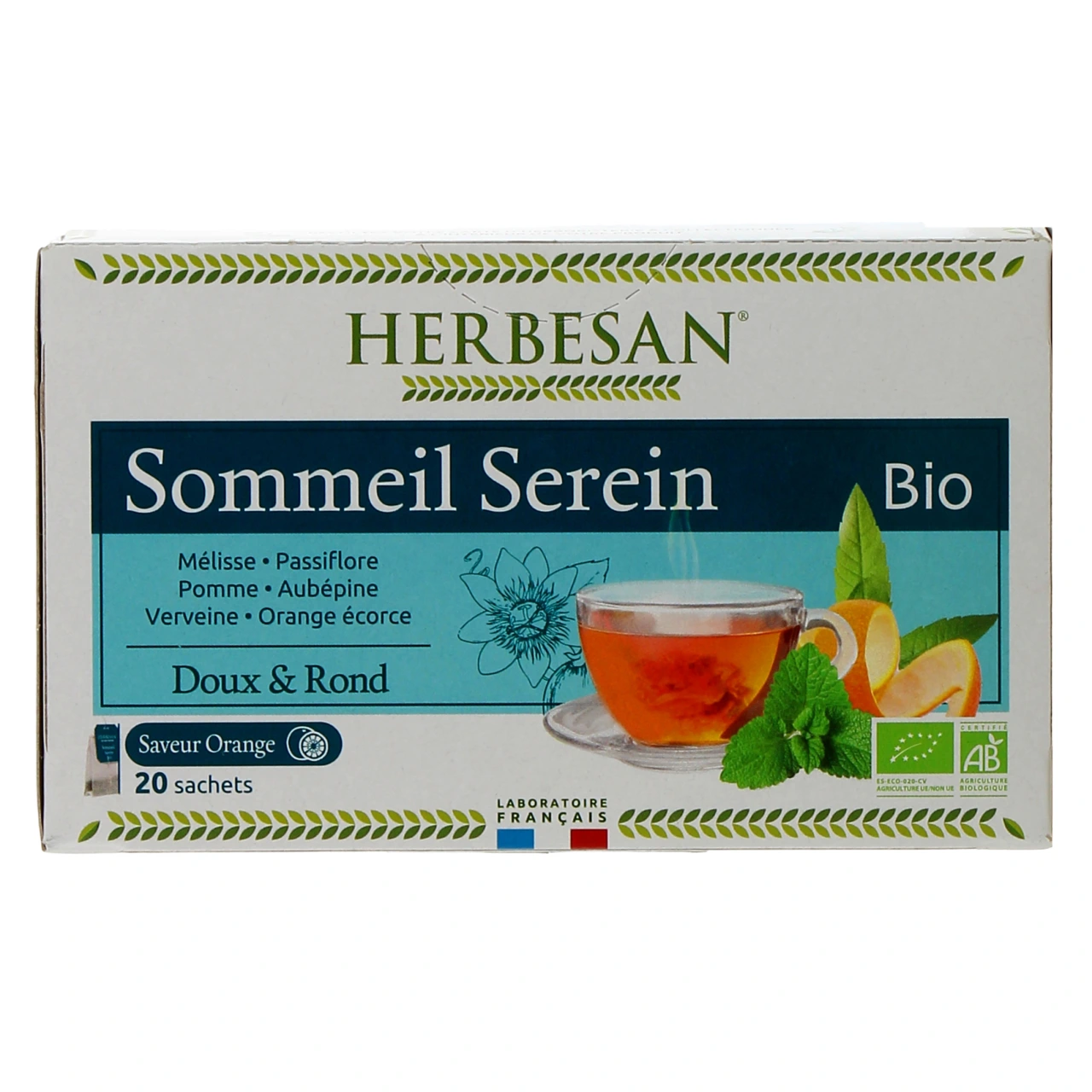Herbesan Infusion Bio Sommeil Serein - Vue 4