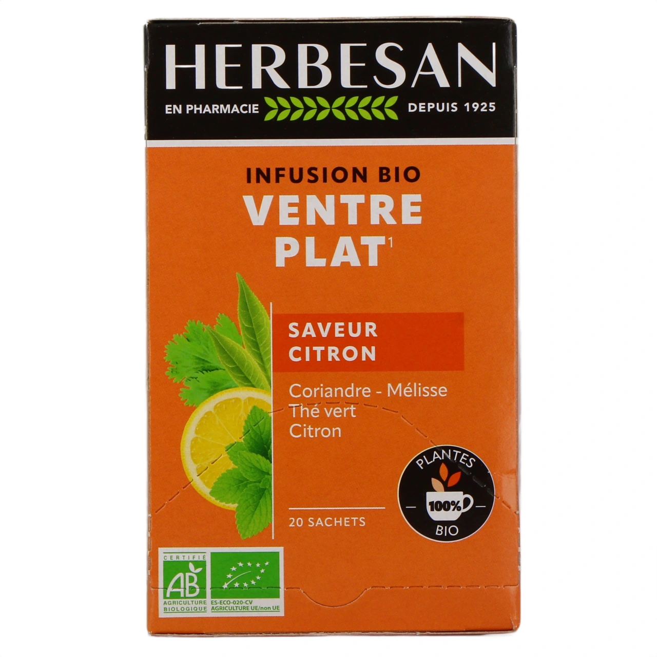 Herbesan Infusion Bio Ventre Plat - Vue 2