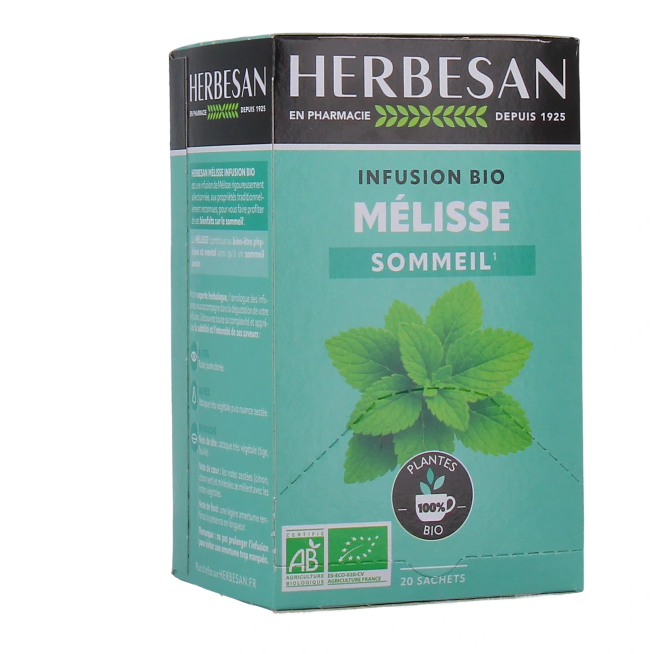 Herbesan Infusion Mélisse Bio - Herbesan