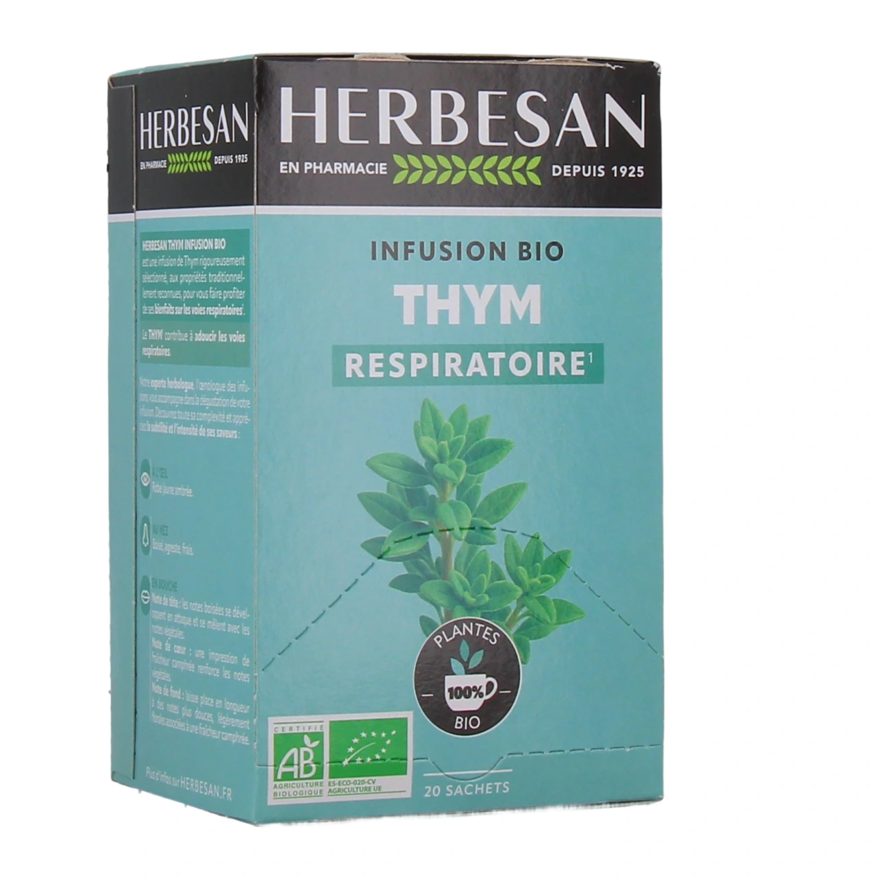 Herbesan Infusion Thym Bio - Herbesan