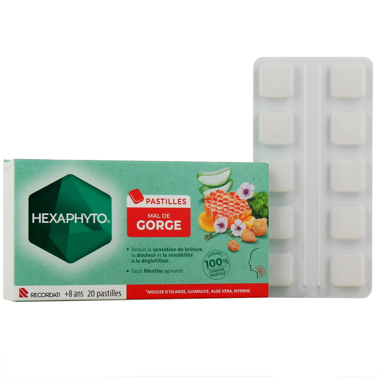 Hexaphyto Pastilles Mal de Gorge - Bouchara Recordati