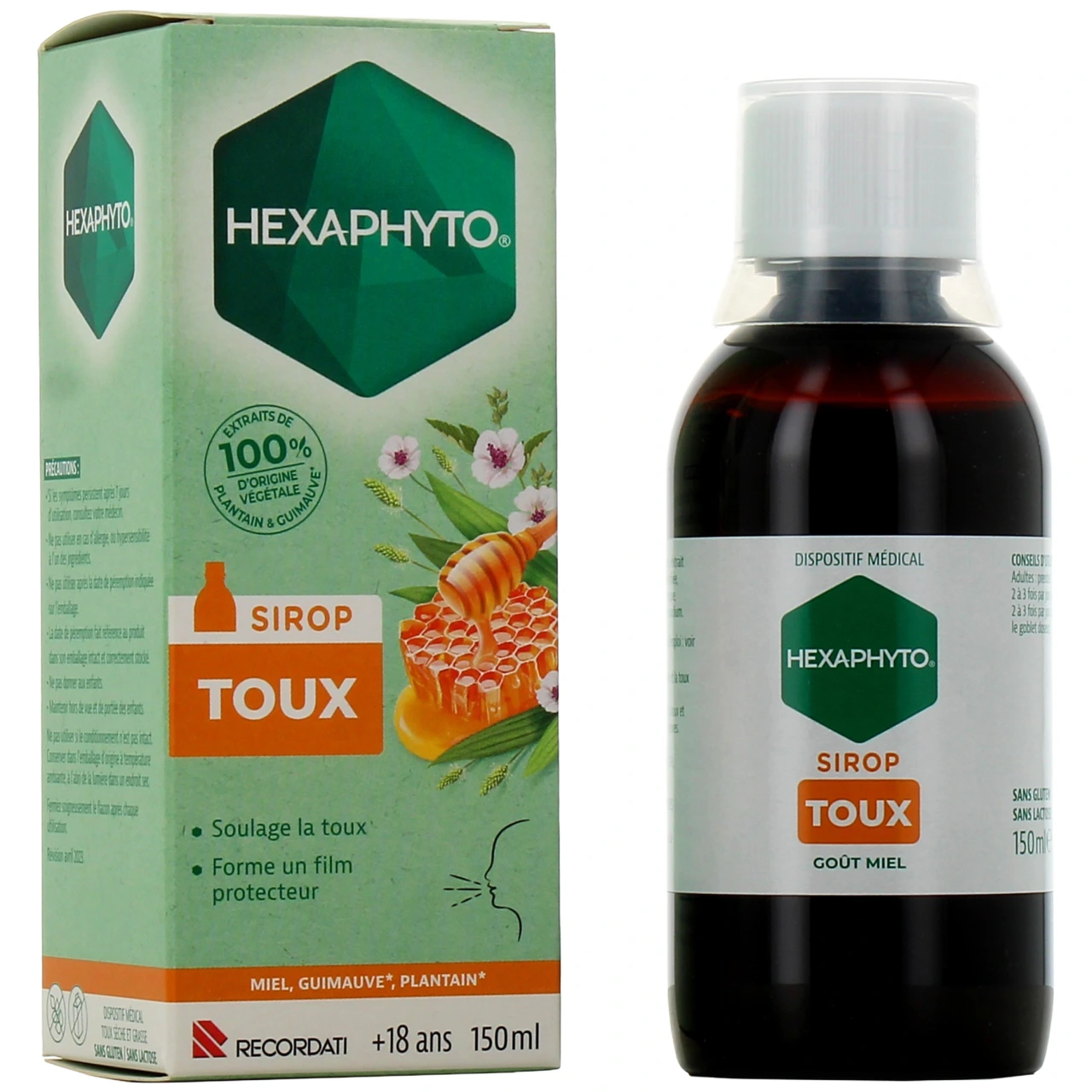 Hexaphyto Sirop Toux Adulte - Bouchara Recordati