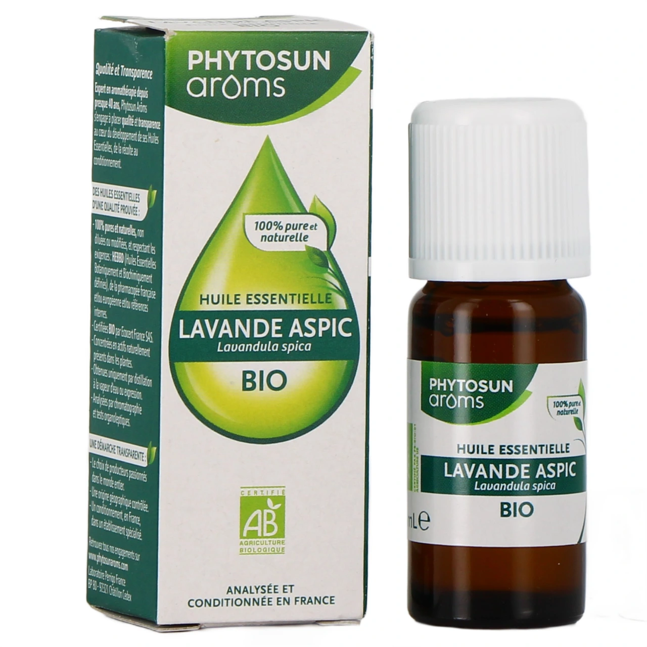 Huile Essentielle Lavande Aspic Bio - Phytosun Aroms