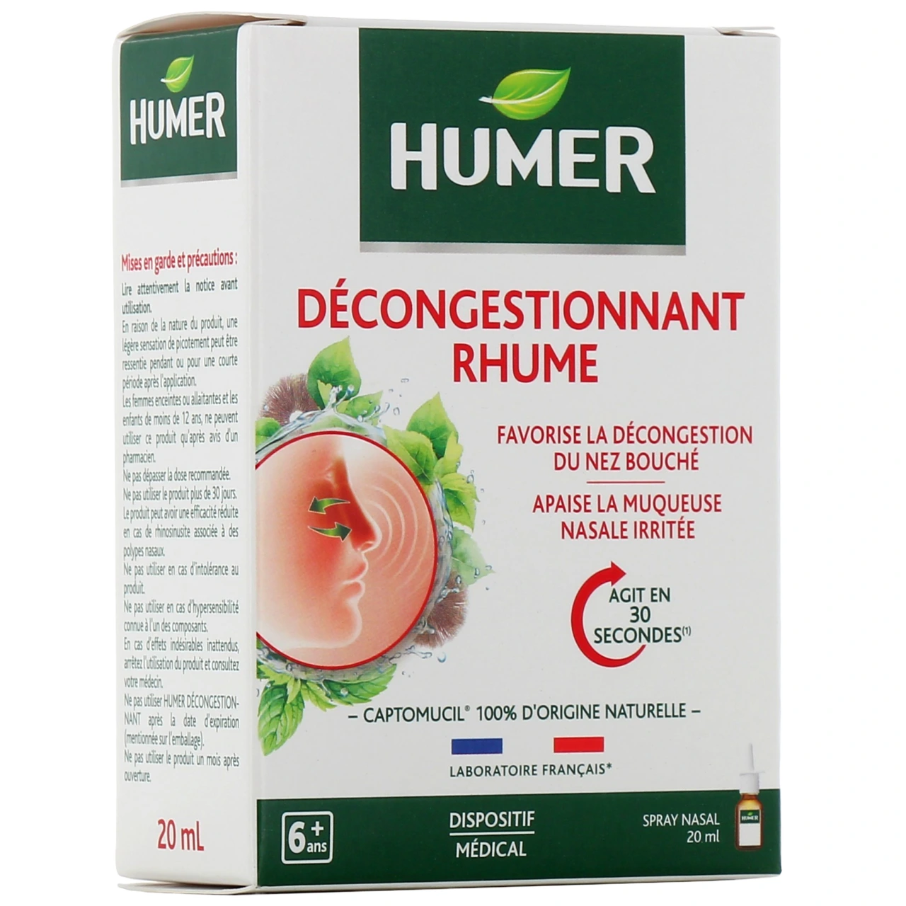 Humer Décongestionnant Rhume - Humer