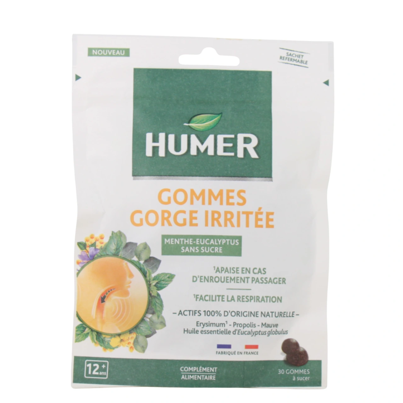 Humer Gommes Gorge Sensible - Humer