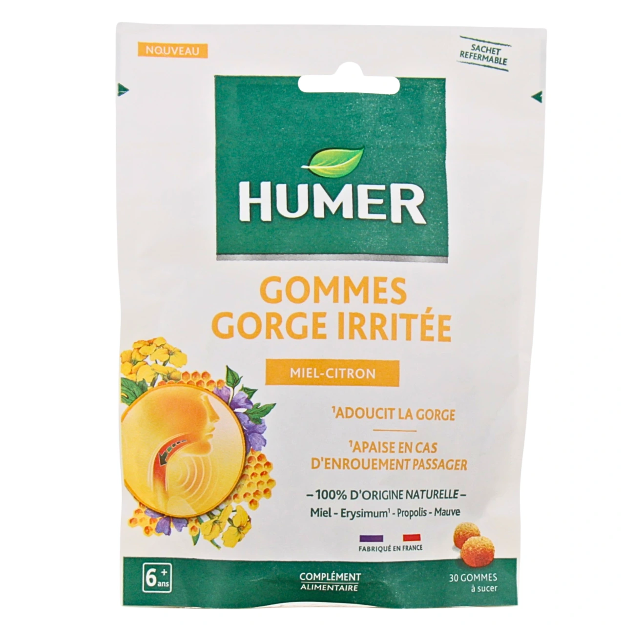 Humer Gommes Gorge Sensible - Vue 3