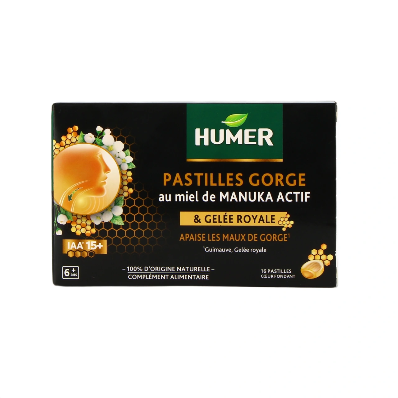 Humer Pastilles Gorge au Miel de Manuka Actif - Vue 2