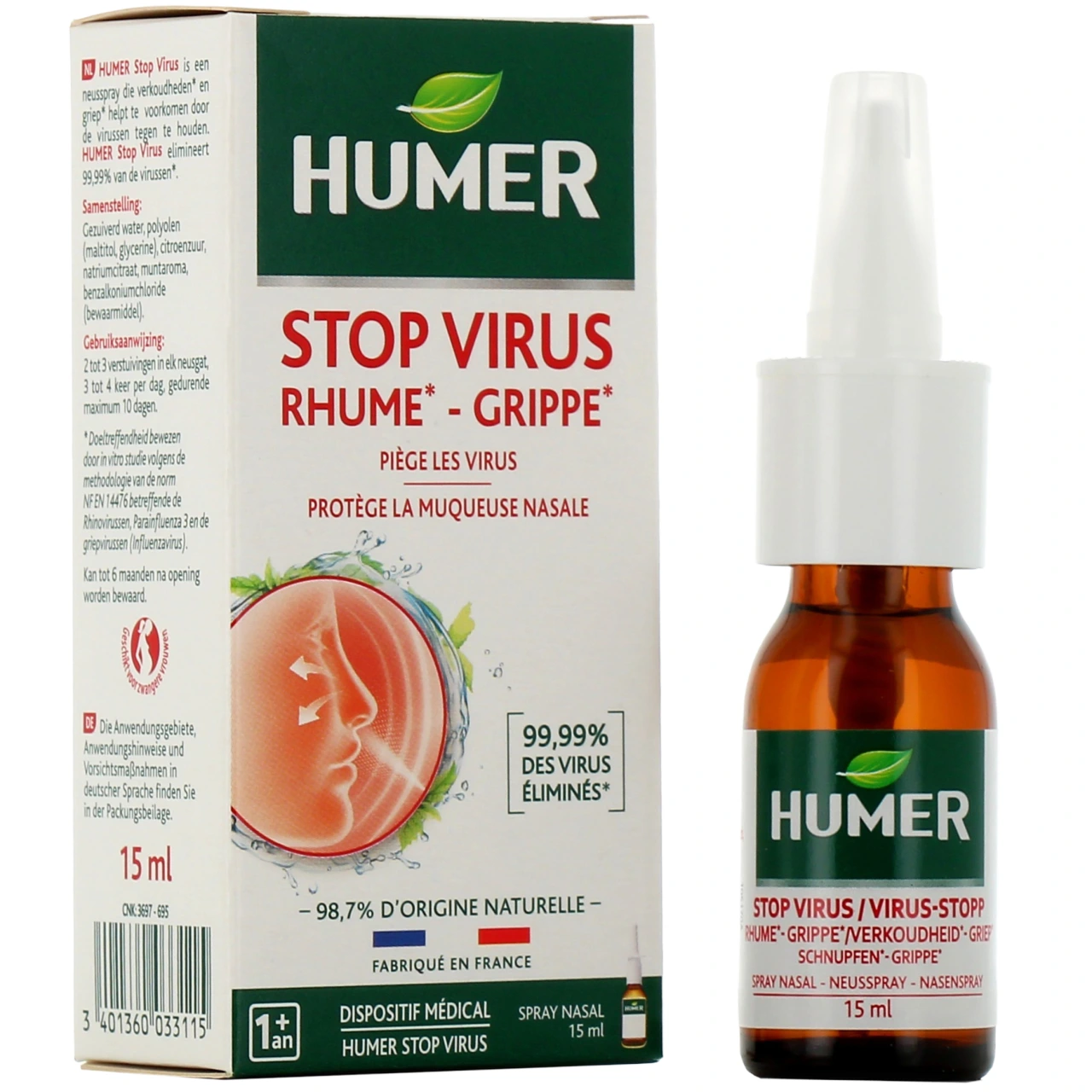 Humer Stop Virus Spray Nasal - Humer