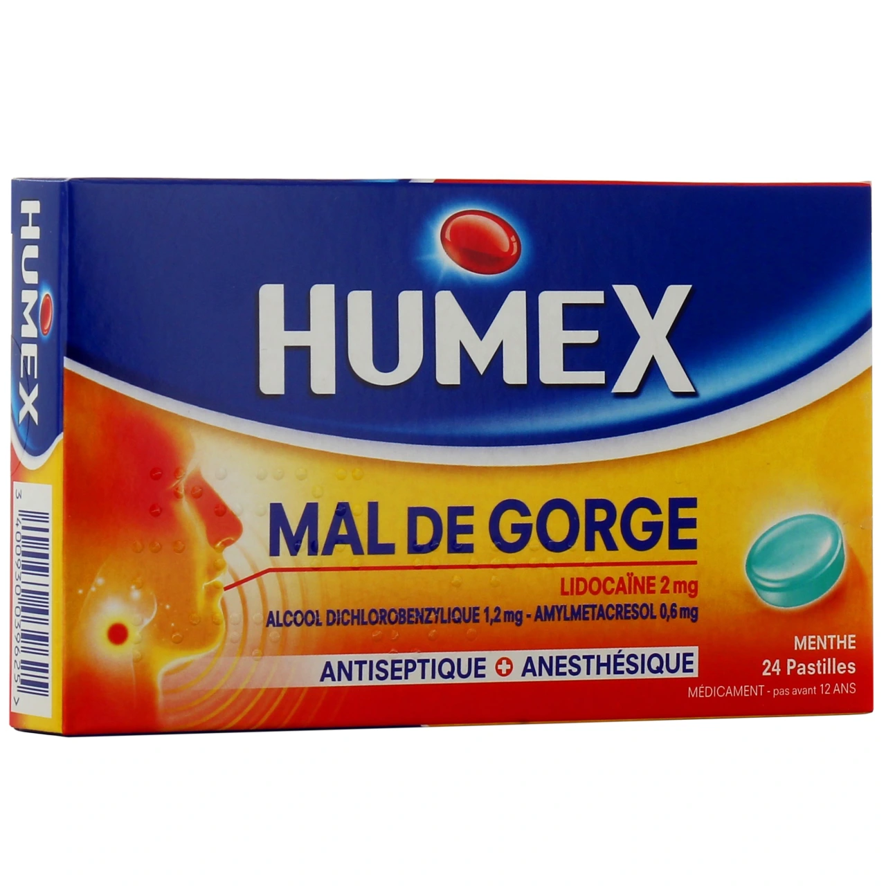 Humex Mal de Gorge Pastilles - Humex