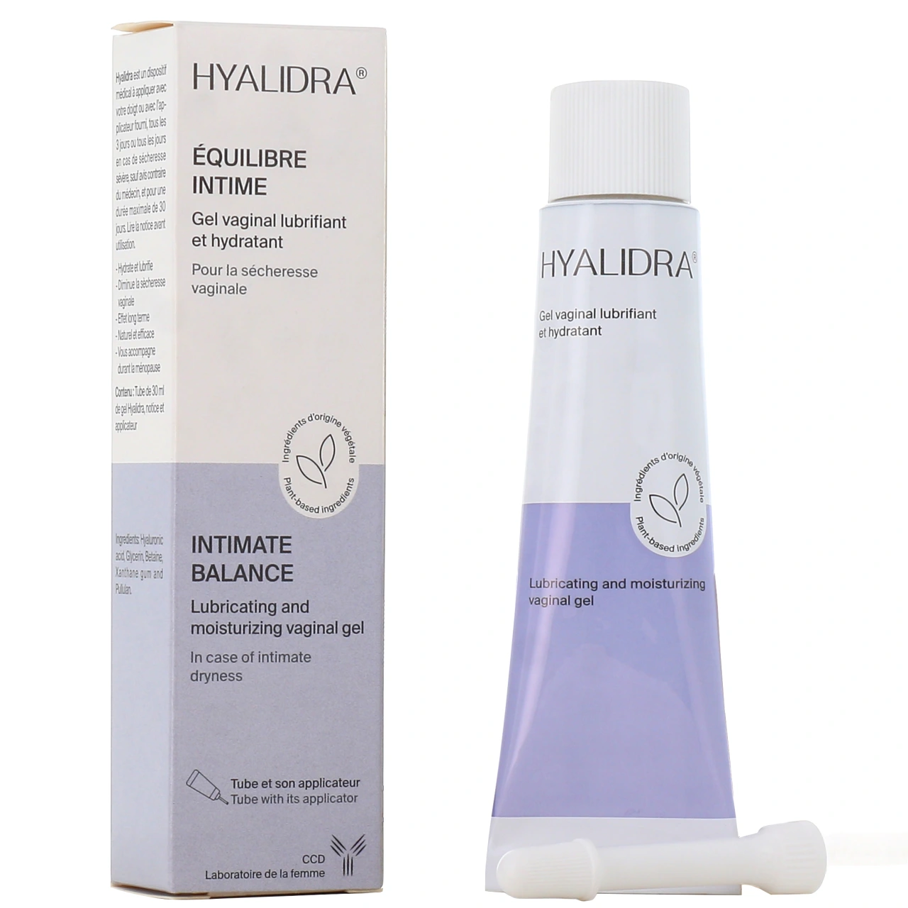 Hyalidra Gel Vaginal Lubrifiant et Hydratant - CCD