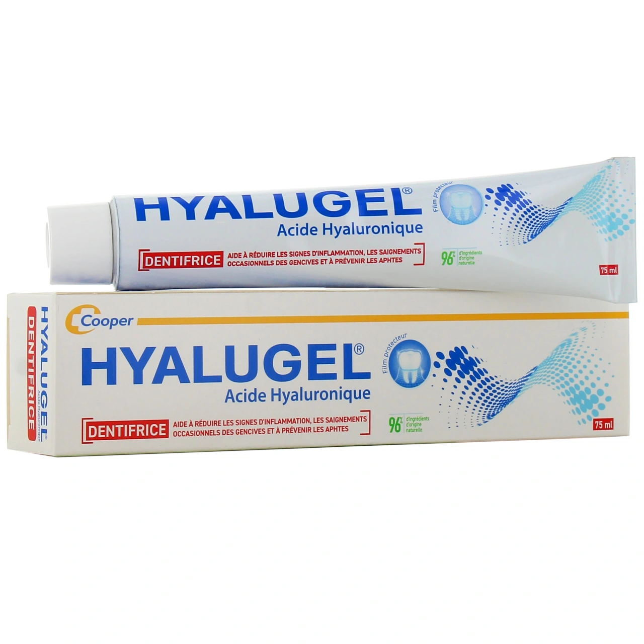 Hyalugel Dentifrice à l'Acide Hyaluronique - Cooper