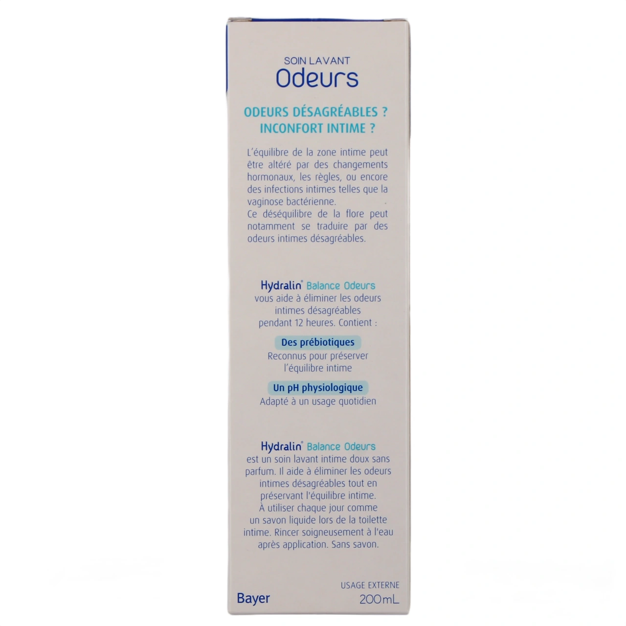 Hydralin Balance Soin Lavant Odeurs - Vue 6