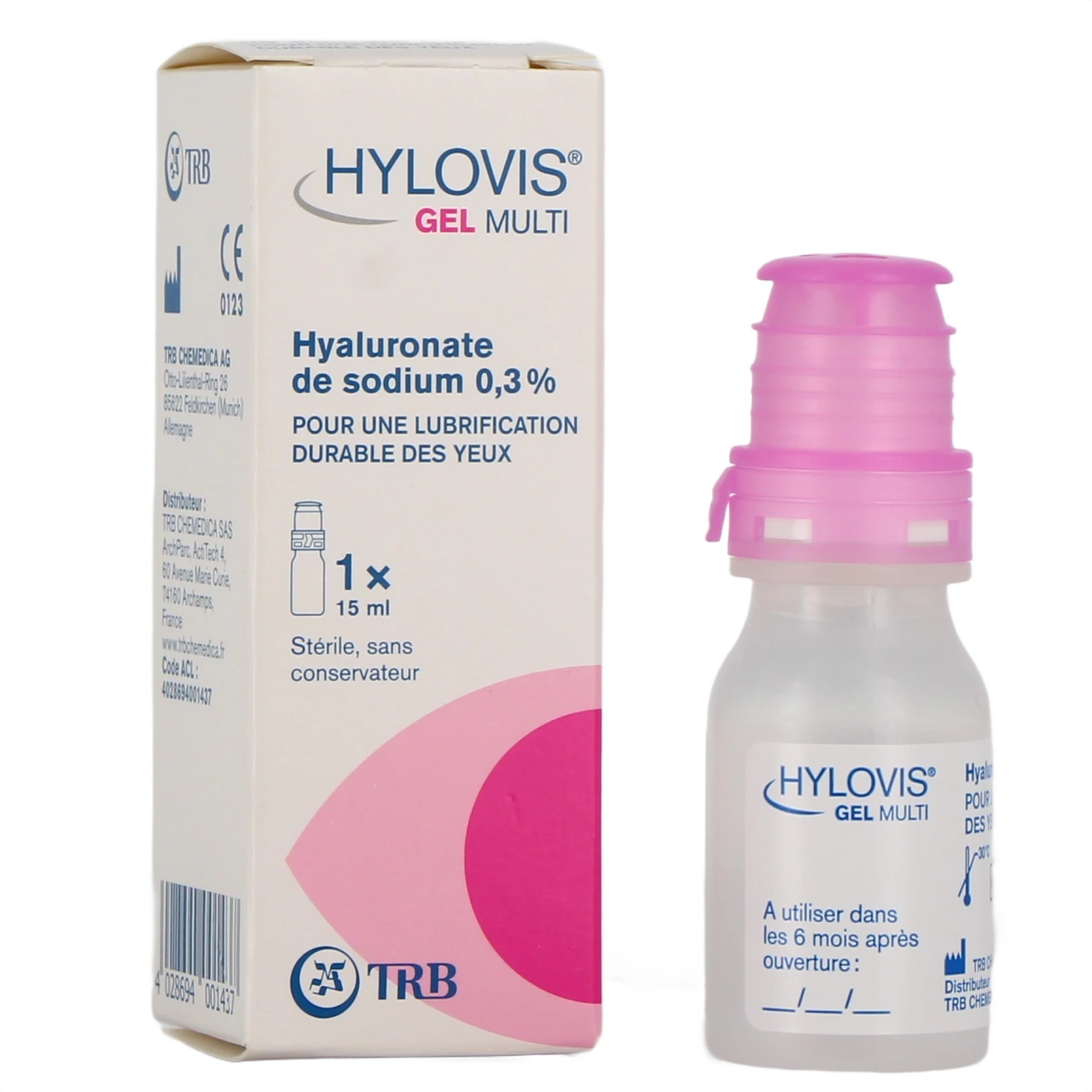 Hylovis Multi Lubrifiant Oculaire - TRB