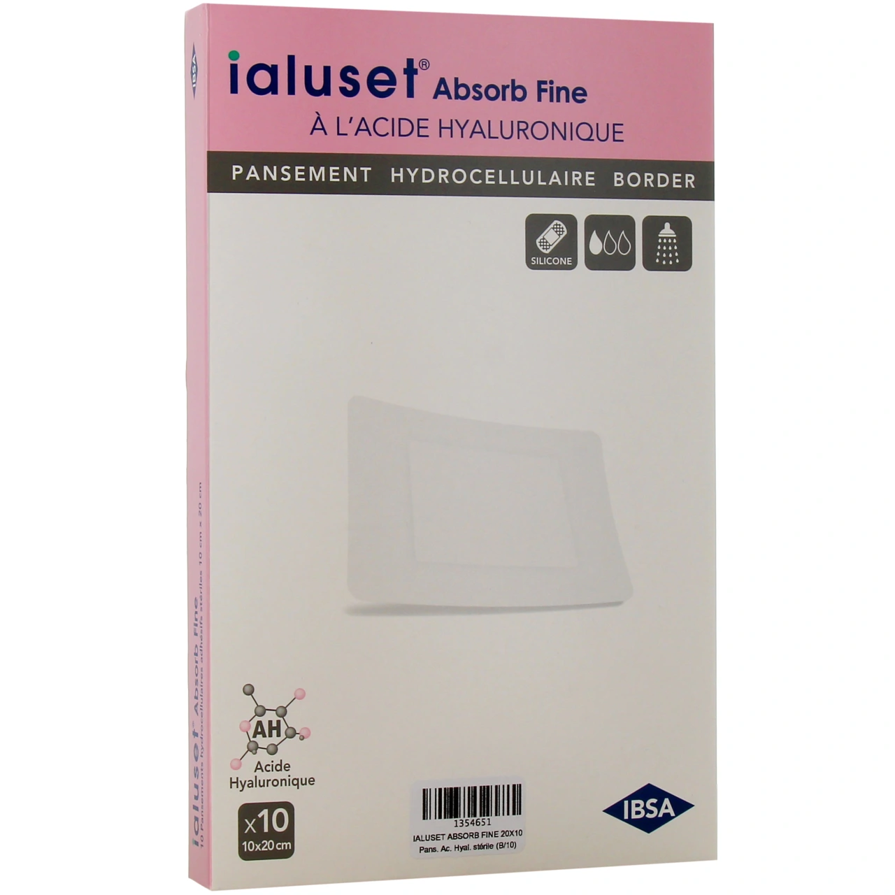 Ialuset Absorb Fine Pansement Hydrocellulaire - Vue 3