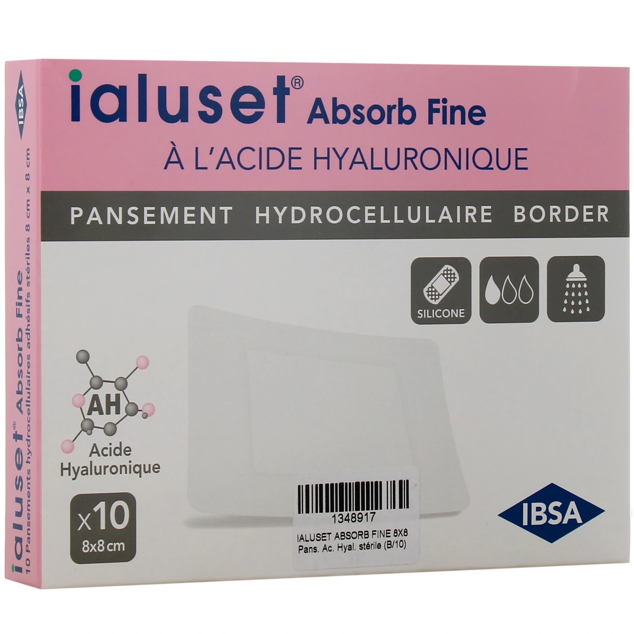 Ialuset Absorb Fine Pansement Hydrocellulaire - IBSA
