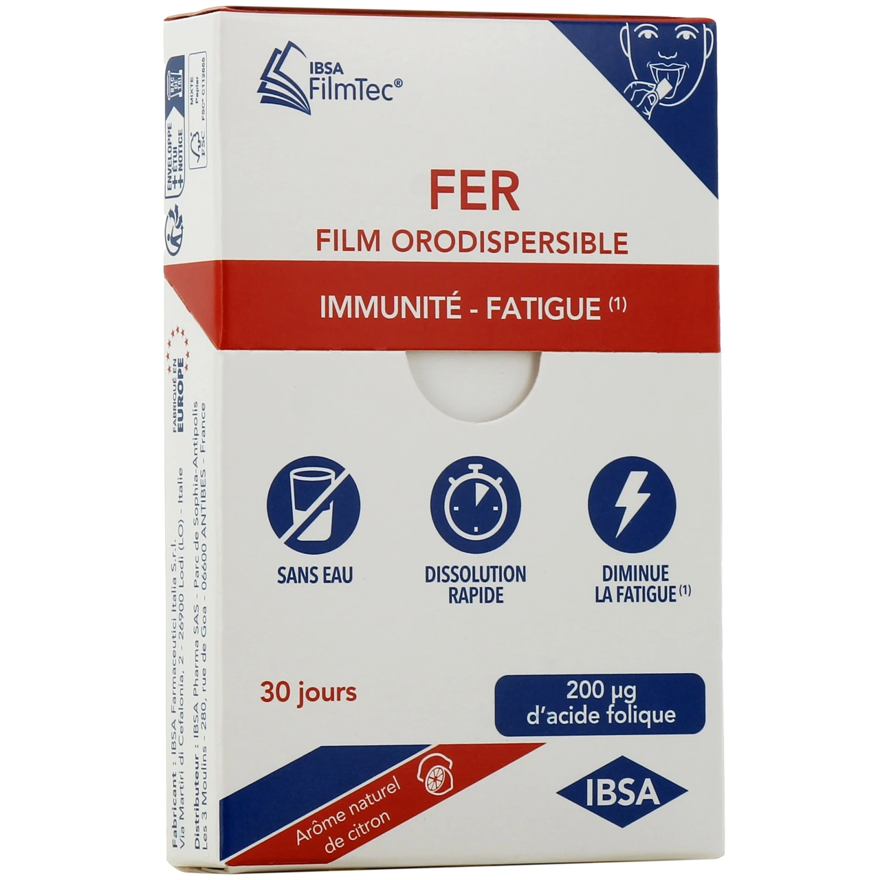 IBSA FilmTec Fer Immunité Fatigue - IBSA