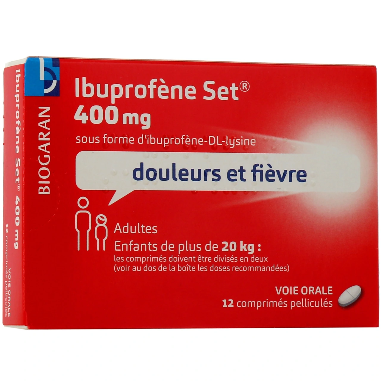 Ibuprofène 400 mg - Vue 4