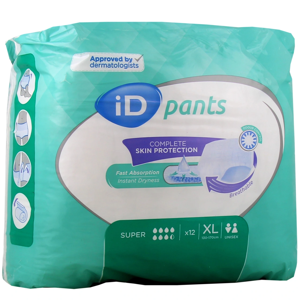 ID Pants Slips Absorbants - Vue 3
